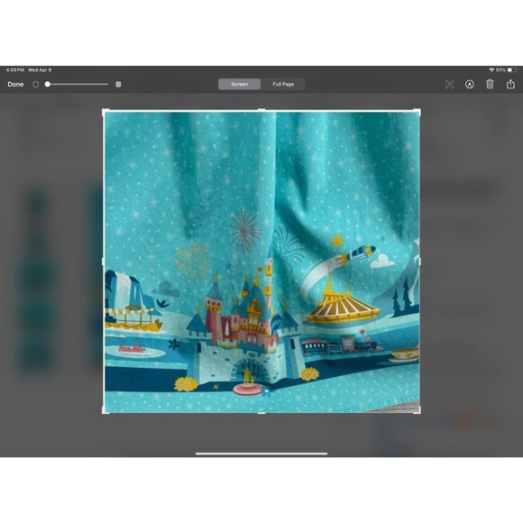 Disney Parks Dress Shop Magic Kingdom Halter Retro Fit Flare Dress Size XS Blue - Picture 4 of 6